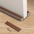 Ultimate Flexible Under Door Draft Stopper - Thicker Weather Seal Strip for Maximum Cold Protection - Available in 1 or 2 Packs