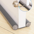Ultimate Flexible Under Door Draft Stopper - Thicker Weather Seal Strip for Maximum Cold Protection - Available in 1 or 2 Packs