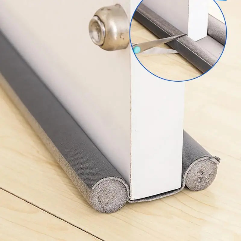 Ultimate Flexible Under Door Draft Stopper - Thicker Weather Seal Strip for Maximum Cold Protection - Available in 1 or 2 Packs
