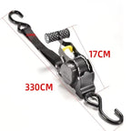 Ultimate Retractable Ratchet Strap for Secure Cargo Transport - Perfect for Motorcycles, Cars, and More!