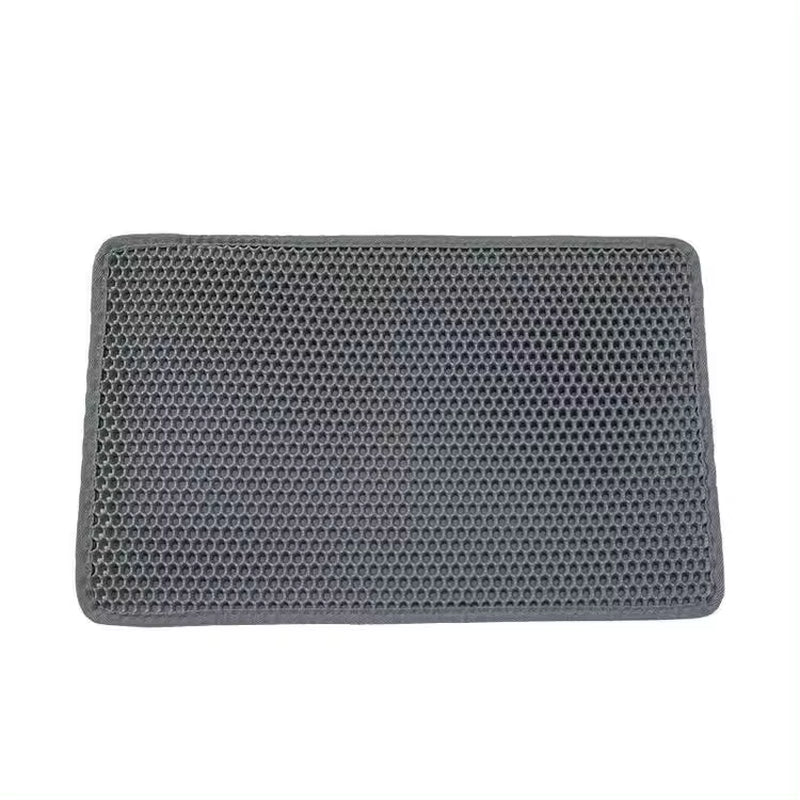 Double Layer Waterproof Cat Litter Mat - Non-Slip & Washable Bed Mat for Clean Homes