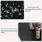 Double Layer Waterproof Cat Litter Mat - Non-Slip & Washable Bed Mat for Clean Homes