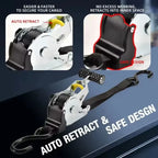 Ultimate Retractable Ratchet Strap for Secure Cargo Transport - Perfect for Motorcycles, Cars, and More!