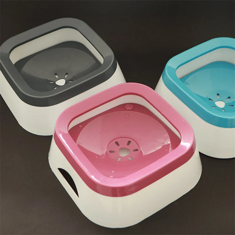 Elevate Your Pet's Hydration with the Anti-Splash 1L Water Bowl - Perfect for Dogs and Cats!