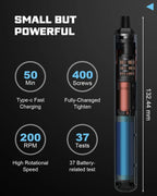 Transform Your DIY Projects with the 68-in-1 Electric Precision Screwdriver Set - 5 Adjustable Torque Settings for Ultimate Versatility