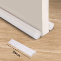 Ultimate Flexible Under Door Draft Stopper - Thicker Weather Seal Strip for Maximum Cold Protection - Available in 1 or 2 Packs